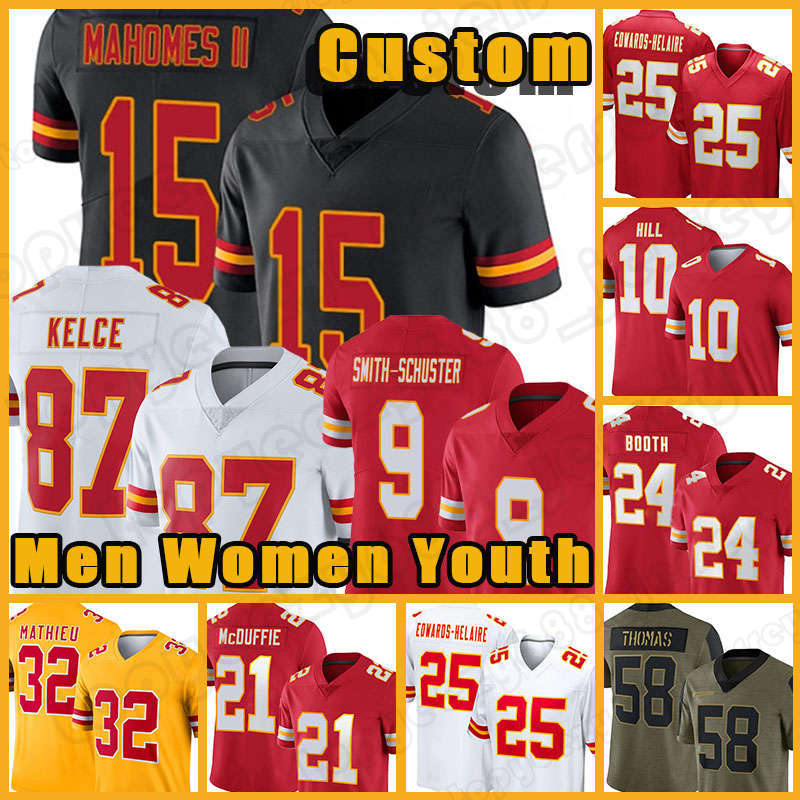 15 Patrick Mahomes Tyrann Mathieu Football Jerseys JuJu Smith-Schuster Travis Kelce Tyreek Hill Chiefs''Skyy Moore City Trent McDuffie Kansas Derrick Thomas, Custom youth(q z)
15 Patrick Mahomes Tyrann Mathieu Football Jerseys JuJu Smith-Schuster Travis Kelce Tyreek Hill Chiefs''Skyy Moore City Trent McDuffie Kansas Derrick Thomas, Custom youth(q z)
