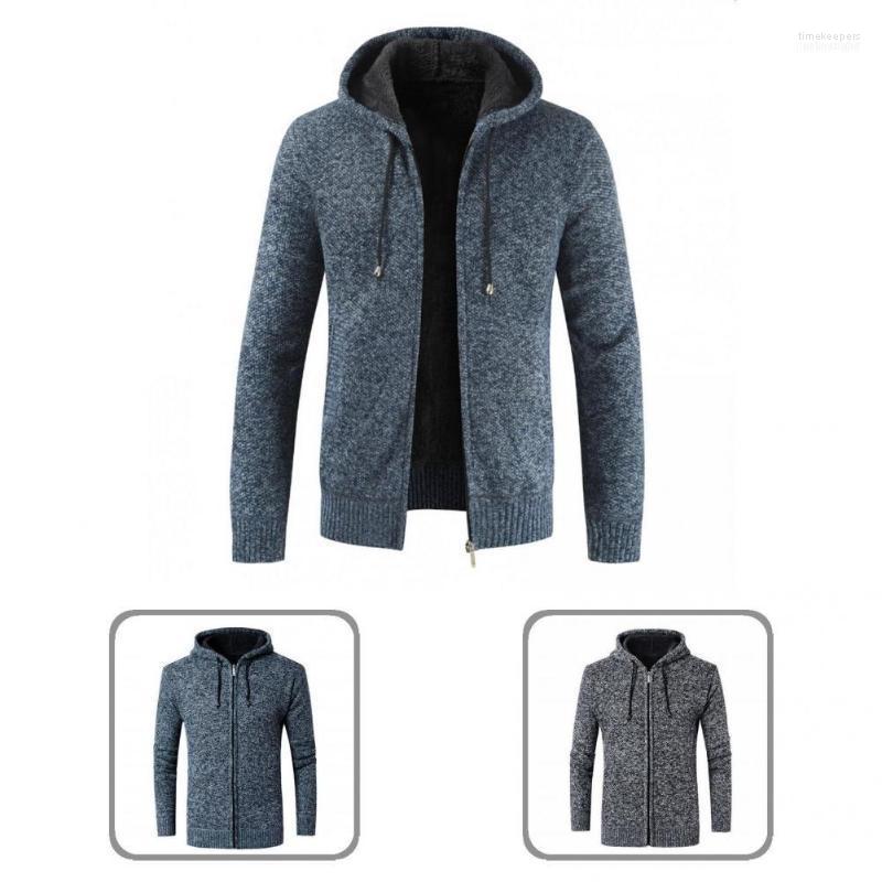 Men's Sweaters Classic Autumn Winter Ribbed Hem Hooded Plush Lining Sweater Coat For Daily Wear Time22, Blue
Men's Sweaters Classic Autumn Winter Ribbed Hem Hooded Plush Lining Sweater Coat For Daily Wear Time22, Blue