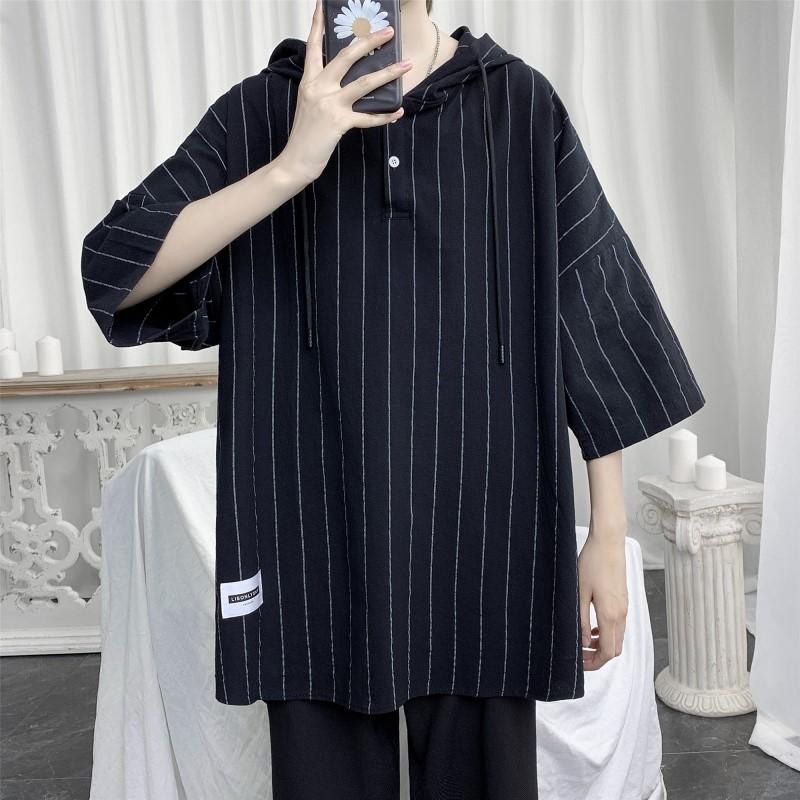 Men's T-Shirts -5XL Plus Size Men Striped T-Shirt With Hooded Half Sleeve Summer Streetwear Korean Oversized Top Tees For Clothing XXXXXLMe, White striped tshirt
Men's T-Shirts -5XL Plus Size Men Striped T-Shirt With Hooded Half Sleeve Summer Streetwear Korean Oversized Top Tees For Clothing XXXXXLMe, White striped tshirt