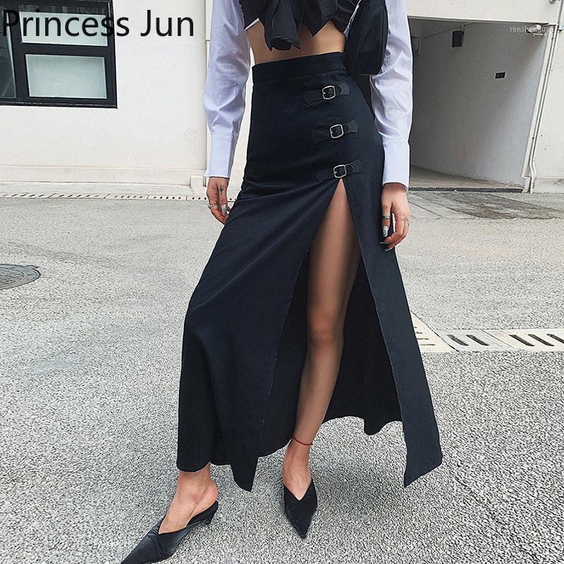 Skirts Dark Girl Punk Style Long Black Skirt 2022 Spring Summer Women High Waist Sexy Cut Street Side Split Midi
Skirts Dark Girl Punk Style Long Black Skirt 2022 Spring Summer Women High Waist Sexy Cut Street Side Split Midi