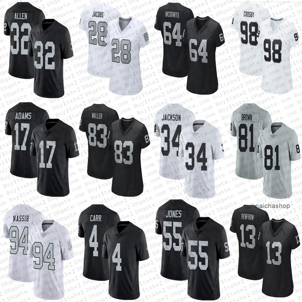 83 Darren Waller 17 Davante Adams Oakland''Raiders''Football Jerseys Derek Carr Bo Jackson Chandler Jones Woodson''nfl''Jersey, Youth
83 Darren Waller 17 Davante Adams Oakland''Raiders''Football Jerseys Derek Carr Bo Jackson Chandler Jones Woodson''nfl''Jersey, Youth
