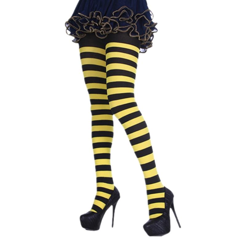 Socks & Hosiery Women Girls Halloween Cosplay Tights Rainbow Multicolor Striped Opaque Stockings Length Slim Pantyhose For Christmas Costume, Purple black
Socks & Hosiery Women Girls Halloween Cosplay Tights Rainbow Multicolor Striped Opaque Stockings Length Slim Pantyhose For Christmas Costume, Purple black