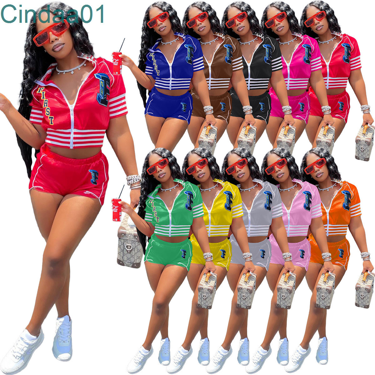 Designer Ball Tracksuits New 2022 Summer Baseball Suit Letter Printed Short Sleeve Skirt Outfits Two Piece Sportswear, Style d mix colors
Designer Ball Tracksuits New 2022 Summer Baseball Suit Letter Printed Short Sleeve Skirt Outfits Two Piece Sportswear, Style d mix colors