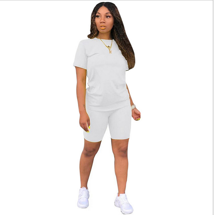 Women's Tracksuits Casual Tracksuit Women Two Piece Set Summer T-Shirts And Shorts sets Solid Color Print Short Sleeve Top Tees Female Suits S, Rose
Women's Tracksuits Casual Tracksuit Women Two Piece Set Summer T-Shirts And Shorts sets Solid Color Print Short Sleeve Top Tees Female Suits S, Rose
