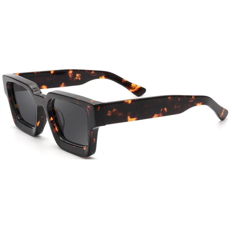 Sunglasses High Quality Thick Acetate Men Brand Designer Rivet Square Sun Glasses For Women Oversized UV400 Shades MaleSunglasses
Sunglasses High Quality Thick Acetate Men Brand Designer Rivet Square Sun Glasses For Women Oversized UV400 Shades MaleSunglasses