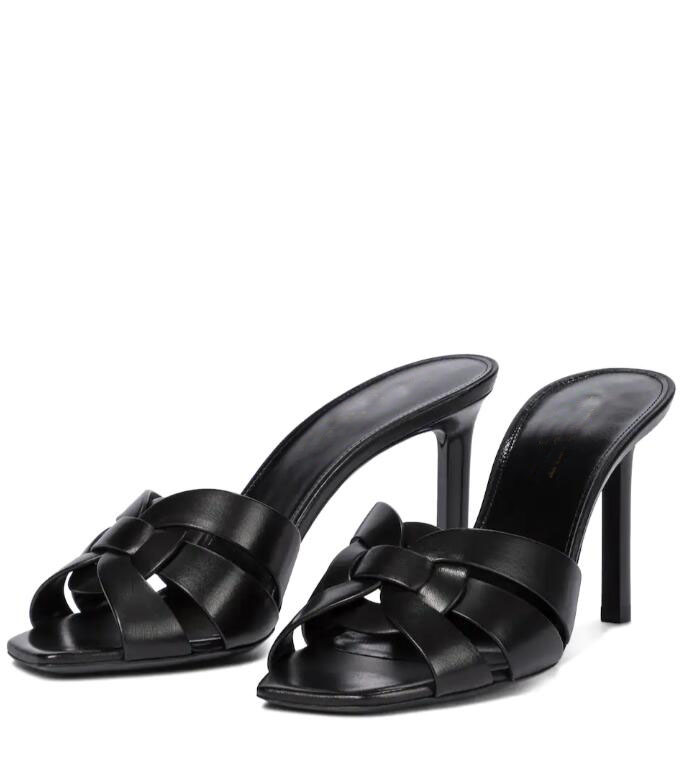 Women sandal slipper slide sexy high heels shoes luxury designer shoe for woman black genuine leather Tribute 85mm leathers sandals brands with box
Women sandal slipper slide sexy high heels shoes luxury designer shoe for woman black genuine leather Tribute 85mm leathers sandals brands with box