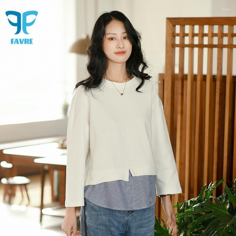Women's Hoodies & Sweatshirts Simple Stitching Womens Roundneck Fake 2-piece Pullovers Spring Autumn Literary All-match Ins Casual Loose Top, Gray
Women's Hoodies & Sweatshirts Simple Stitching Womens Roundneck Fake 2-piece Pullovers Spring Autumn Literary All-match Ins Casual Loose Top, Gray
