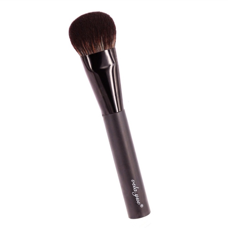 Vela Yue Cheek Finish Brush Face Blush Foundation Highlighter Contouring Blending Makeup Beauty Applicator 220722