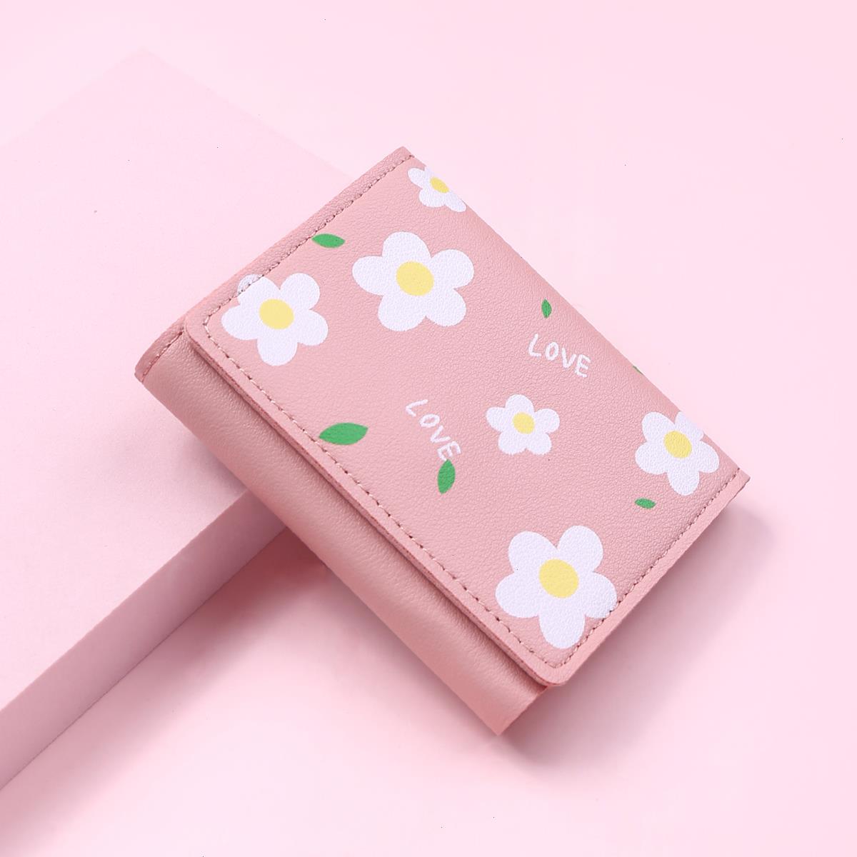 1pc Women Cute Flower Wallet Small Hasp Girl Brand Designed Pu Leather Coin Purse Female Card Holder, Red
1pc Women Cute Flower Wallet Small Hasp Girl Brand Designed Pu Leather Coin Purse Female Card Holder, Red