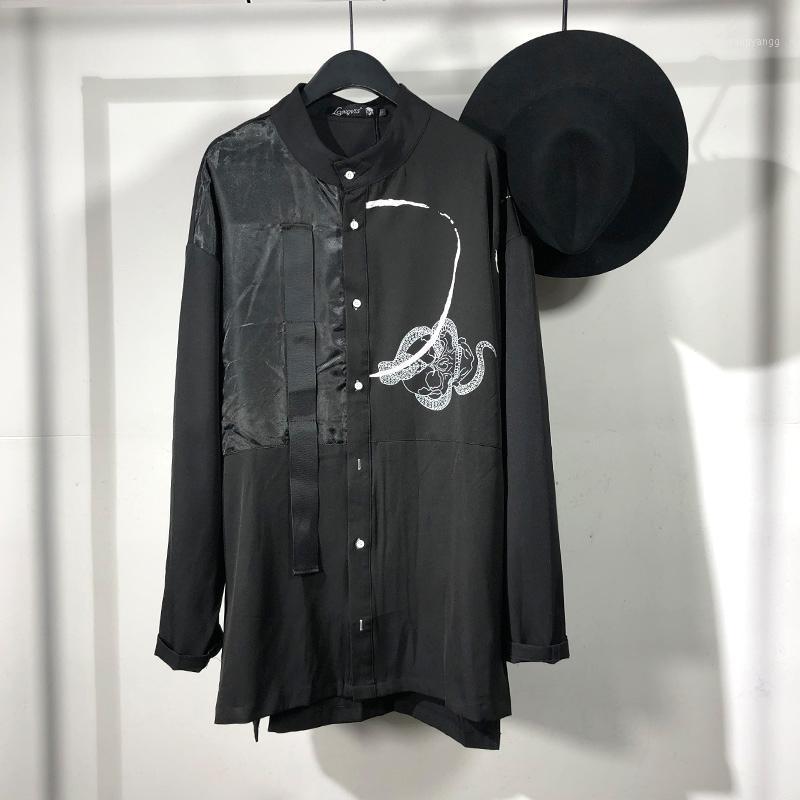 Owen Seak Men Casual Shirt Gothic Men's Clothing Hip Hop Tops Tees Autumn Oversized High Streetwear Long Sleeves Black Shirts
Owen Seak Men Casual Shirt Gothic Men's Clothing Hip Hop Tops Tees Autumn Oversized High Streetwear Long Sleeves Black Shirts