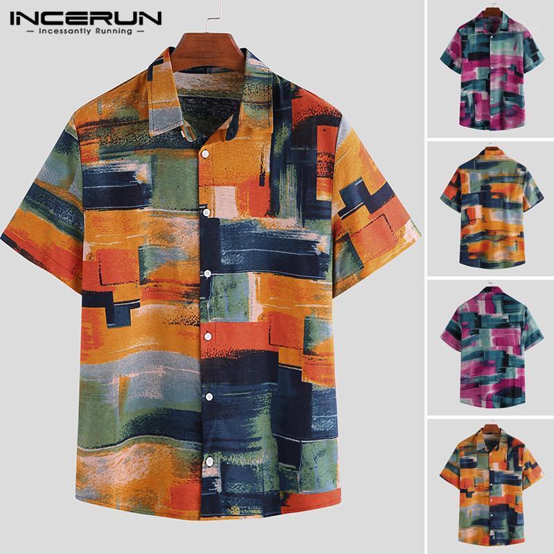 Men' Casual Shirts INCERUN Summer Men Hawaiian Shirt Vacation Short Sleeve Printed Lapel High Quality Tops Button Up Cotton Beach Camisa, Yellow shirt
Men' Casual Shirts INCERUN Summer Men Hawaiian Shirt Vacation Short Sleeve Printed Lapel High Quality Tops Button Up Cotton Beach Camisa, Yellow shirt