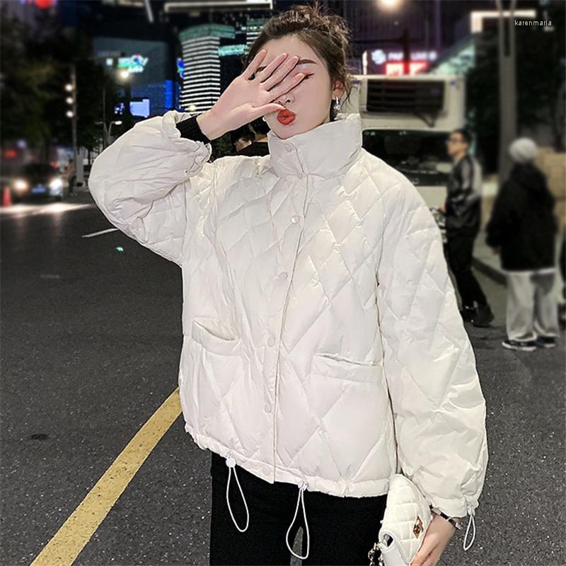 Women' Down & Parkas Warm Jacket Women 2022 Winter Korean Style Loose Diamond Fashion Stand-Up Collar Jackets Outerwear Jaqueta Feminina Ka, Black
Women' Down & Parkas Warm Jacket Women 2022 Winter Korean Style Loose Diamond Fashion Stand-Up Collar Jackets Outerwear Jaqueta Feminina Ka, Black