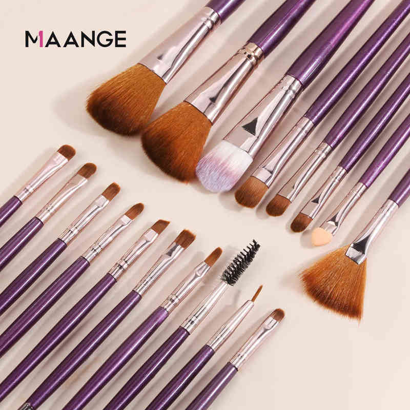 NXY Makeup Brushes Professional 6 15 18pcs Cosmetic Brush Foundation Eyeshadow Lip Make Up Eye Set Kit Pinceaux Maquillage 0406