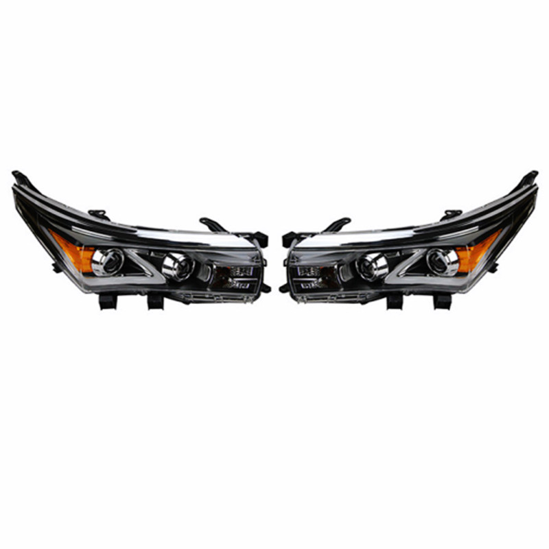 High Beam LED Head Light For Toyota LED Headlight 20 14-20 16 Headlights Corolla Altis DRL Angel Eye Turn Signal Front Lamp