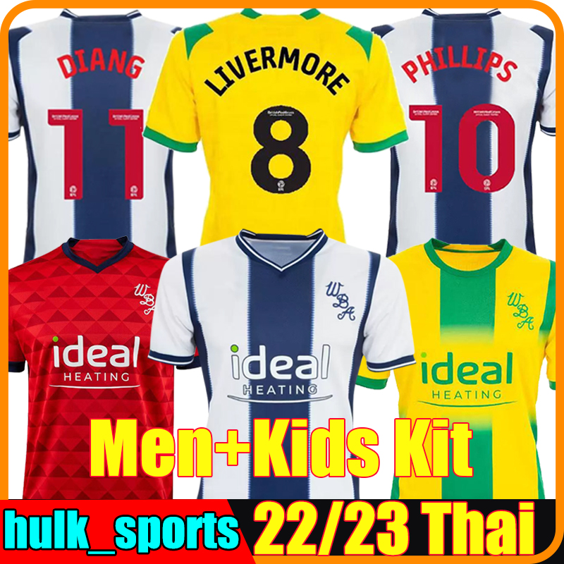 22/23 West Bromwich Soccer Jerseys Third LIVERMORE DIANG BRUNT Albion football shirt Robinson GRANT Mowatt 2022 2023 Home Away PHILLIPS Men Kids Kits uniforms, 22-23 away kids
22/23 West Bromwich Soccer Jerseys Third LIVERMORE DIANG BRUNT Albion football shirt Robinson GRANT Mowatt 2022 2023 Home Away PHILLIPS Men Kids Kits uniforms, 22-23 away kids