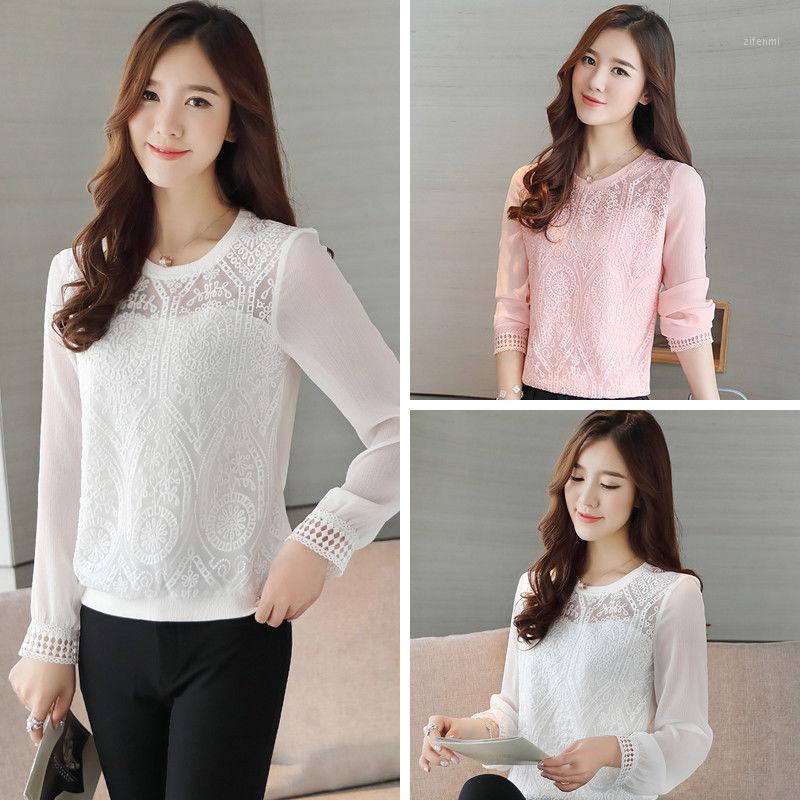 Fashion Womens Lace Floral Chiffon Blouse Long Sleeve Ladies Shirt Slim Tops Female Elegant Crew Neck Blouses Top Women' & Shirts, Pink
Fashion Womens Lace Floral Chiffon Blouse Long Sleeve Ladies Shirt Slim Tops Female Elegant Crew Neck Blouses Top Women' & Shirts, Pink