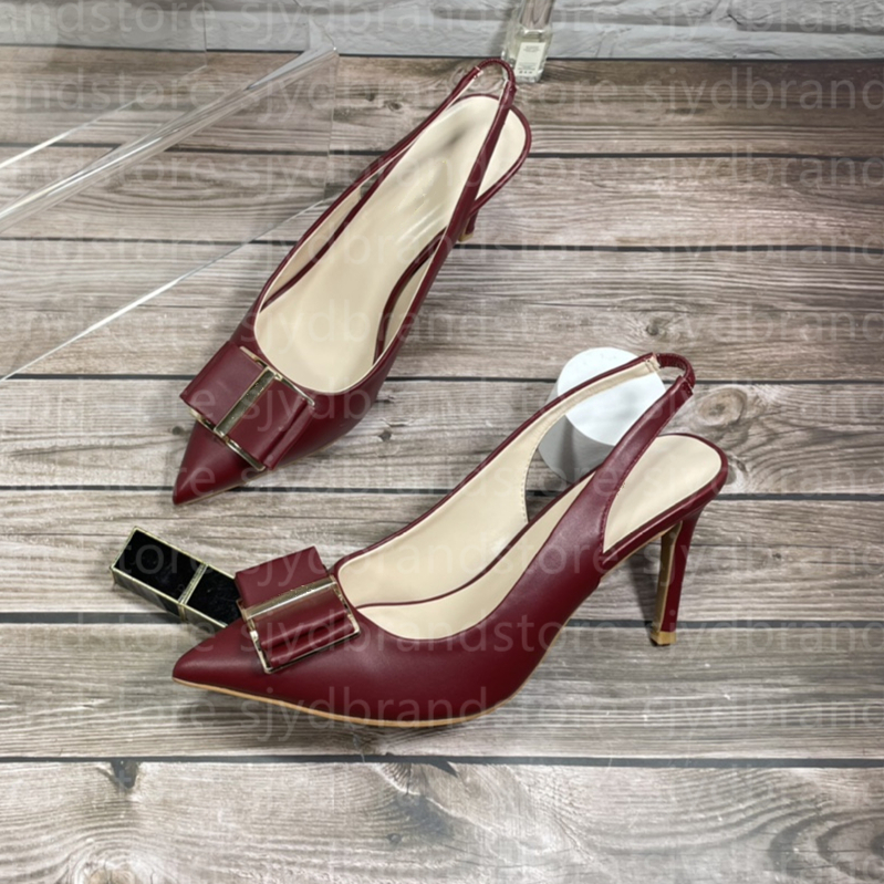 Designer Sandals Bowknot Leather Smooth Buckle Design High Heels Party Party Wedding Shoes with Box, Foam
Designer Sandals Bowknot Leather Smooth Buckle Design High Heels Party Party Wedding Shoes with Box, Foam