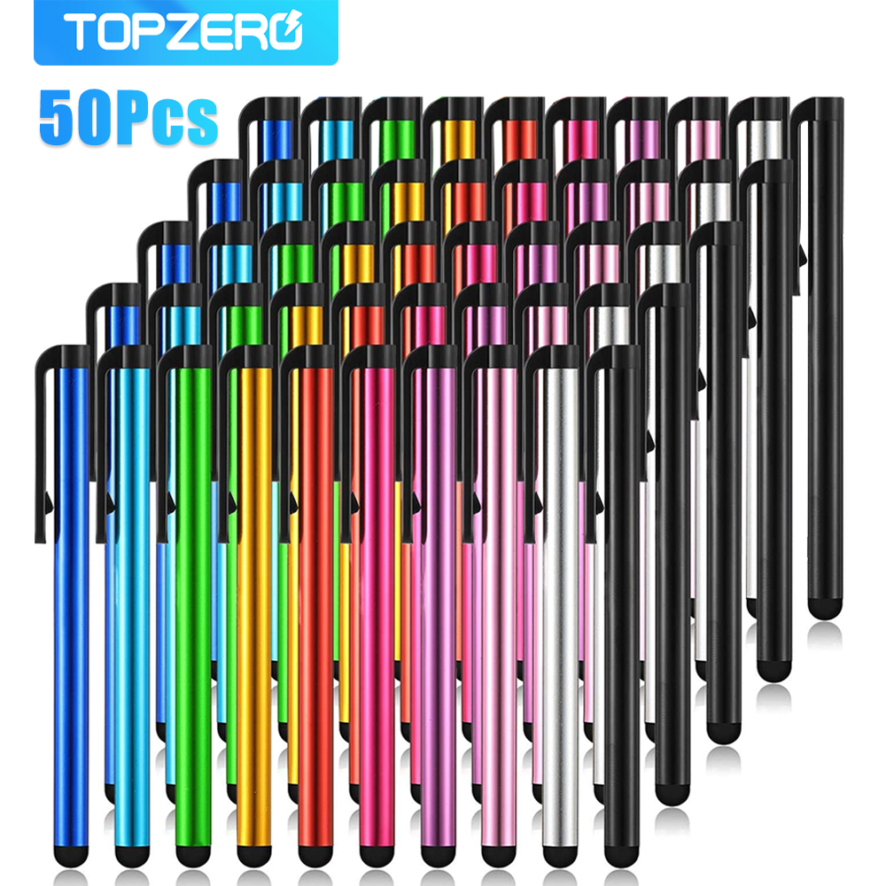 10/50Pcs Universal Touch Screen Stylus Pen For iPad iPhone 13 X Capactive Touch Pen Pencil With Pen Clip For Smart Phone Tablet
10/50Pcs Universal Touch Screen Stylus Pen For iPad iPhone 13 X Capactive Touch Pen Pencil With Pen Clip For Smart Phone Tablet