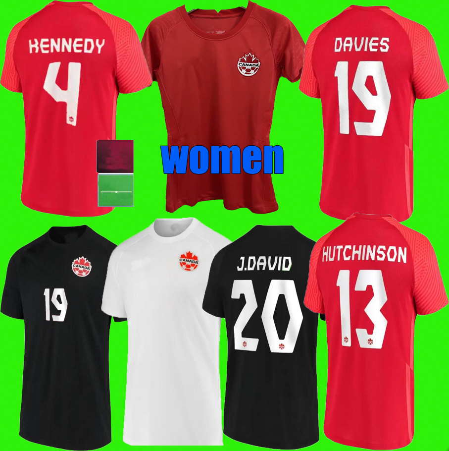 21 22 Canada Soccer Jerseys DAVIES National Team Home Away White Red Third Black 2021 2022 Latest DAVID LARIN CAVALLINI LARYEA MILLAR HOILETT Men wome Football Shirts, Kit
21 22 Canada Soccer Jerseys DAVIES National Team Home Away White Red Third Black 2021 2022 Latest DAVID LARIN CAVALLINI LARYEA MILLAR HOILETT Men wome Football Shirts, Kit