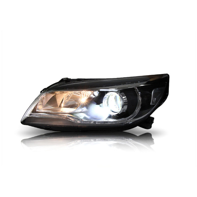 Headlight Assembly for Malibu LED Headlights 20 12-20 16 DRL Turn Signal LED Daytime Lights High Beam Angel Eye Projector Lens