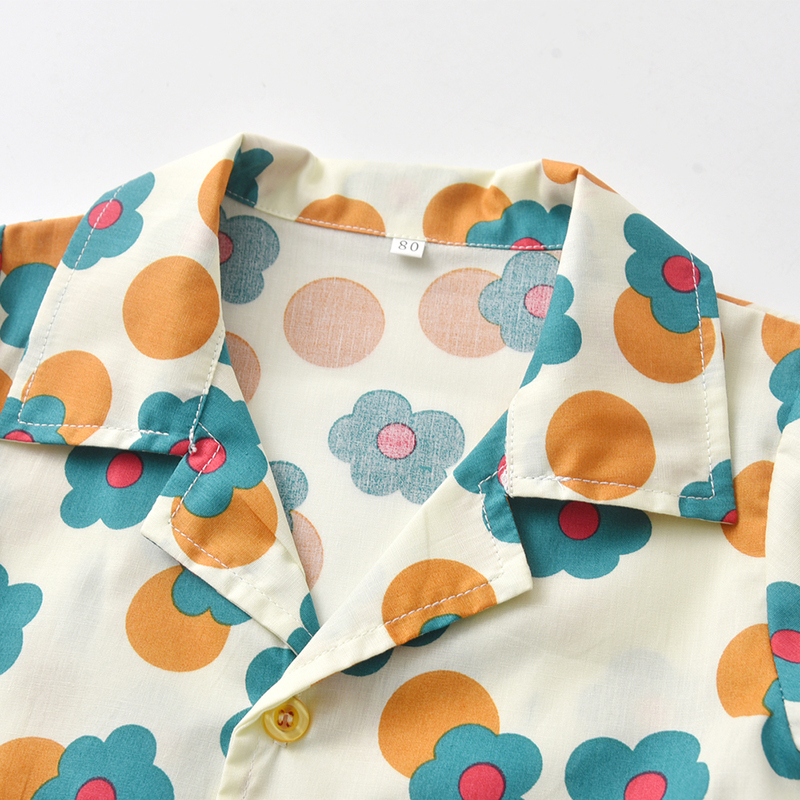 Top and Floral Brother Sister Kids Matching Outfits Boys Casual Suit+Princess Girls Tutu Dress Sets Birthday Clothes 220507