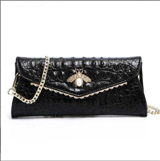 2022 Bag DOYUTIG Women Luxury Evening Clutch Bags Black Honeybee Charm Female Genuine Leather Shoulder Bag Crossbody Purse & Handbag Y17, Gold
2022 Bag DOYUTIG Women Luxury Evening Clutch Bags Black Honeybee Charm Female Genuine Leather Shoulder Bag Crossbody Purse & Handbag Y17, Gold