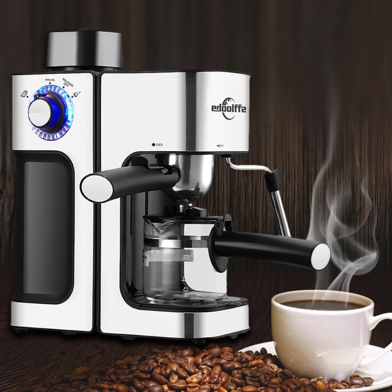 Coffee Makers 2022 Espresso Machine 5 Bar Semi-automatic Cappuccino Italian Latte Steam Wand Water
Coffee Makers 2022 Espresso Machine 5 Bar Semi-automatic Cappuccino Italian Latte Steam Wand Water