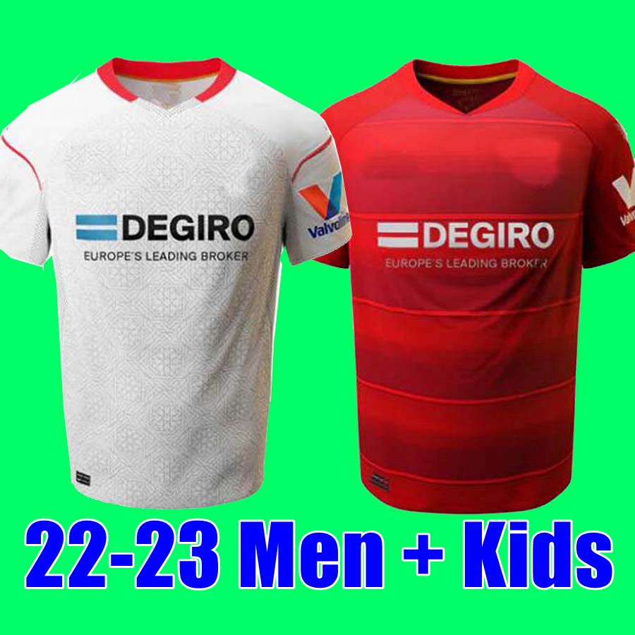 22 23 SevillaS soccer jersey GOMEZ RAKITIC L.OCAMPOS NAVAS SUSO MUNIR Y.EN-NESYRI 2022 2023 Men Kids Kits football shirts Martial Rafa Mir LAMELA Diego Carlos TOP, 2022 home adult patch world
22 23 SevillaS soccer jersey GOMEZ RAKITIC L.OCAMPOS NAVAS SUSO MUNIR Y.EN-NESYRI 2022 2023 Men Kids Kits football shirts Martial Rafa Mir LAMELA Diego Carlos TOP, 2022 home adult patch world