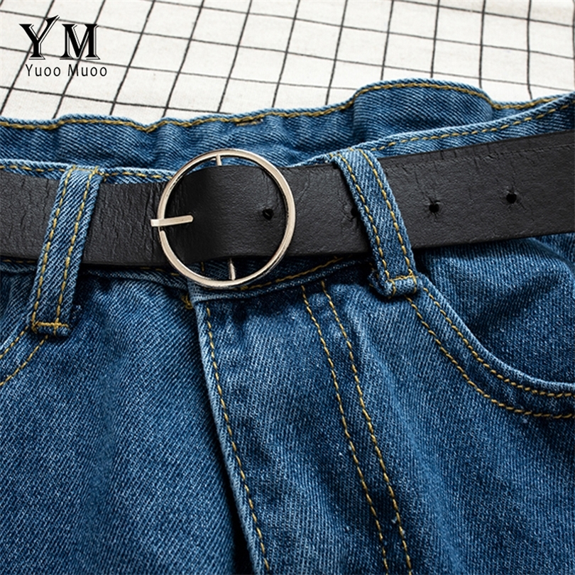 YuooMuoo All Match Sashes Casual Women Denim Shorts Crimping High Waist Slim Summer Jeans Feminino Chic Ladies Bottom 220622