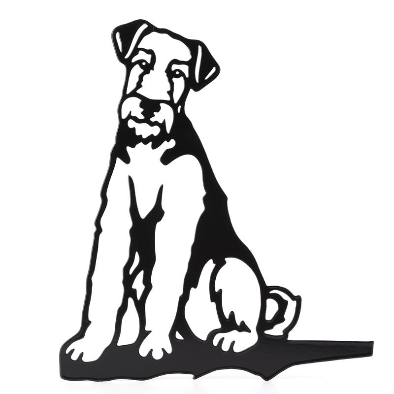 Garden Decorations Simulation Dog Silhouette Statue Ornament Iron Creative Miniature Cute Outdoor Indoor Decoration Supplies
Garden Decorations Simulation Dog Silhouette Statue Ornament Iron Creative Miniature Cute Outdoor Indoor Decoration Supplies