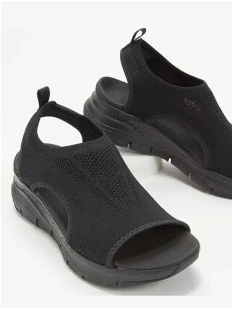 Plus Size Women'S Shoes Summer Comfort Casual Sport Sandals Women Wedge Sandals Women Platform Sandals Roman Beach Shoes 220326