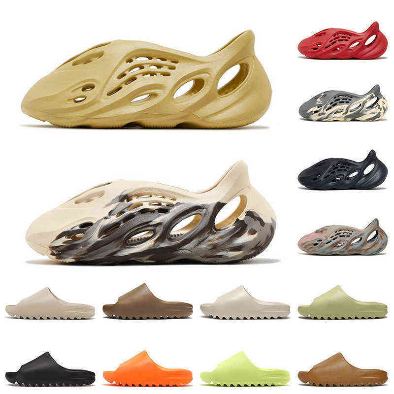 2022SS Big Size 36-47 Fashion Designer Sandals Women Mens Slippers Foam Runner YzS Slides Sandals Sulfur Cream Clay Moon Grey Onyx Ochre Bea, D26 mineral blue 36-47
2022SS Big Size 36-47 Fashion Designer Sandals Women Mens Slippers Foam Runner YzS Slides Sandals Sulfur Cream Clay Moon Grey Onyx Ochre Bea, D26 mineral blue 36-47