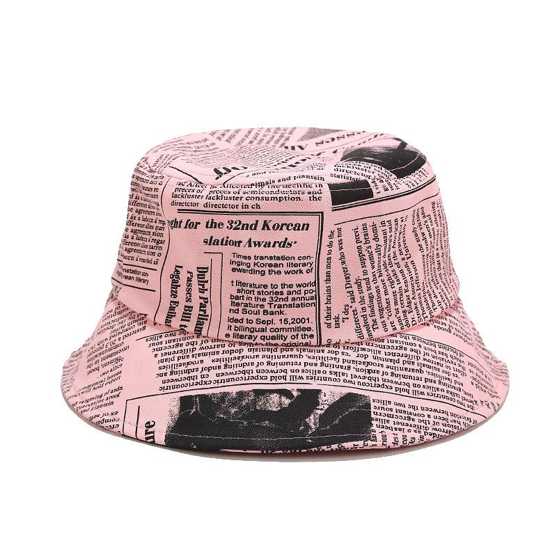 Berets 2022 Unisex Summer Ins Bucket Hat Design Spaper Printed Women Men Outdoor Sunscreen Cotton Cap Street Fashion Fishing, 01
Berets 2022 Unisex Summer Ins Bucket Hat Design Spaper Printed Women Men Outdoor Sunscreen Cotton Cap Street Fashion Fishing, 01