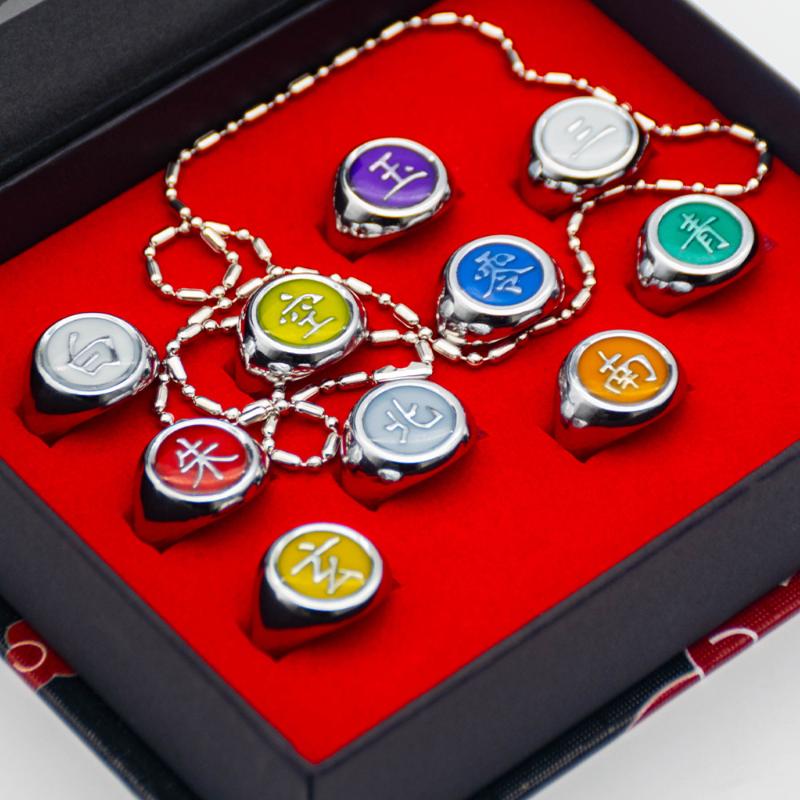 Cluster Rings 10pcs Luminous Anime Ring Set Akatsuki Itachi For Women Men Zinc Alloy Jewelry Accessories Cosplay Party Props
Cluster Rings 10pcs Luminous Anime Ring Set Akatsuki Itachi For Women Men Zinc Alloy Jewelry Accessories Cosplay Party Props