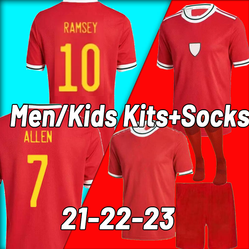 2022 23 ALLEN RAMSEY Mens Soccer Jerseys Wales National Team BALE WILSON Home fans player version Football Shirt Shorts Sleeve Adult Uniforms full set socks women, Home women
2022 23 ALLEN RAMSEY Mens Soccer Jerseys Wales National Team BALE WILSON Home fans player version Football Shirt Shorts Sleeve Adult Uniforms full set socks women, Home women