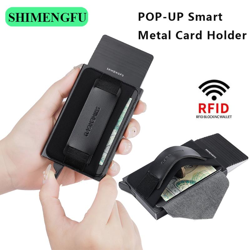 Card Holders Anti-theft ID Holder Minimalist Porte Carte Up Aluminium Metal Wallet Pocket Case Bank Women Men BoxCard CardCard, Black
Card Holders Anti-theft ID Holder Minimalist Porte Carte Up Aluminium Metal Wallet Pocket Case Bank Women Men BoxCard CardCard, Black