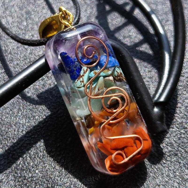 Pendant Necklaces Orgonite Energy Chakra Natural Stone Necklace Pendants High Quality Jewelry Dowsing Pendulum Amulet For WholesalesPendant
Pendant Necklaces Orgonite Energy Chakra Natural Stone Necklace Pendants High Quality Jewelry Dowsing Pendulum Amulet For WholesalesPendant