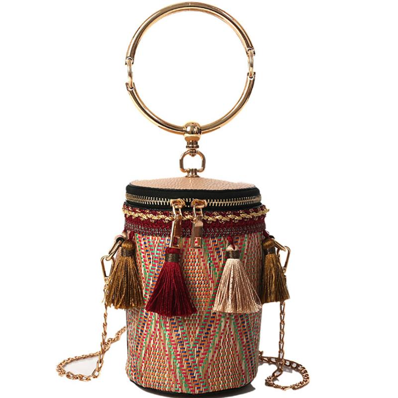 Evening Bags Ethnic Style Circle Handbags For Women Female Straw Cylinder Crossbody Bag Ladies Design Shoulder Bucket 2022 High QualityEveni, 50 pcs choose this
Evening Bags Ethnic Style Circle Handbags For Women Female Straw Cylinder Crossbody Bag Ladies Design Shoulder Bucket 2022 High QualityEveni, 50 pcs choose this