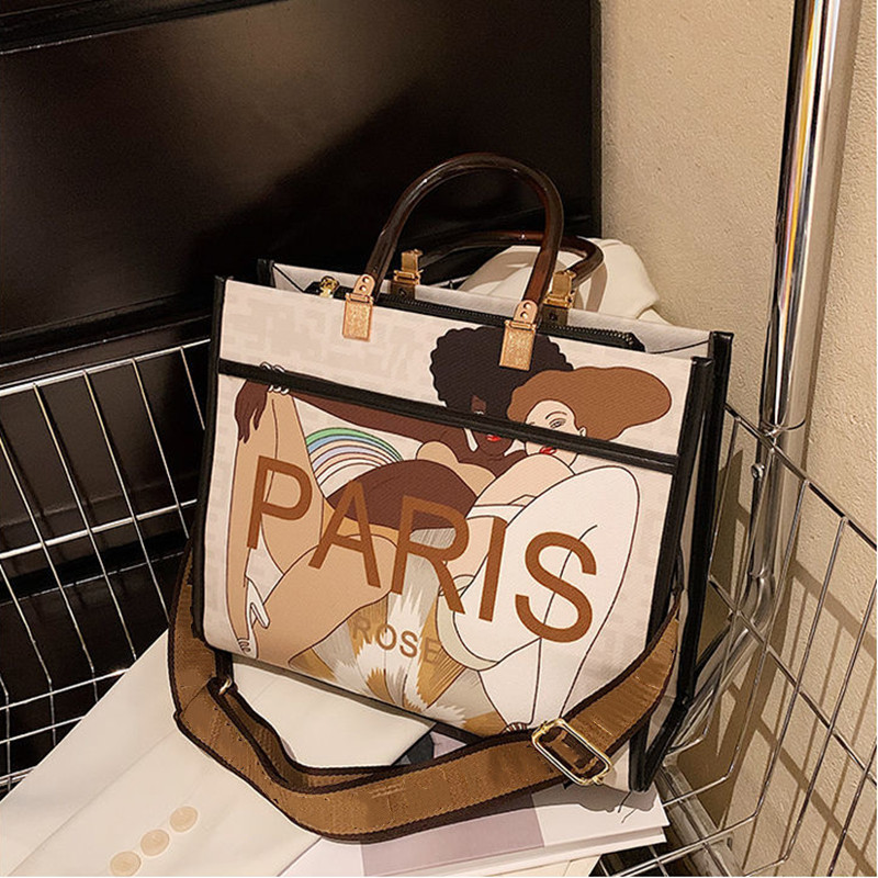 Designer Sunshine Tote Shopping Bag women High Quality Fashion Shoulder Bags Top Handle crossbody Beach handbag letter Rom print PU leather Travel purse, Brown
Designer Sunshine Tote Shopping Bag women High Quality Fashion Shoulder Bags Top Handle crossbody Beach handbag letter Rom print PU leather Travel purse, Brown