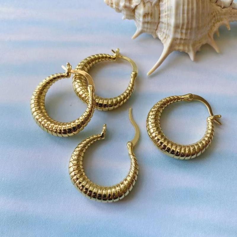 Hoop & Huggie 5Pairs European Fashion Women Jewelry Gold Twisted Round Earrings Hollow Geometric EarringsHoop
Hoop & Huggie 5Pairs European Fashion Women Jewelry Gold Twisted Round Earrings Hollow Geometric EarringsHoop