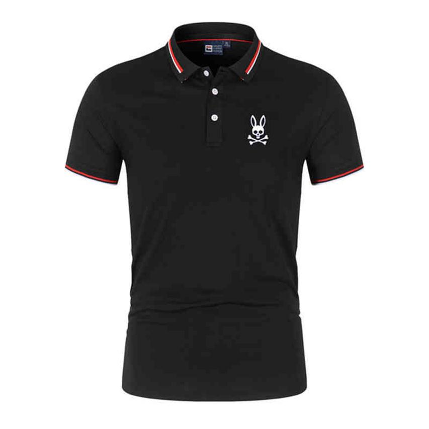 selling Hip Hop Men's T-shirt Lapel Fashion Short Sleeve Fashion Polo Printed Micro Label Ghost Rabbit Designer Brand292m, Black
selling Hip Hop Men's T-shirt Lapel Fashion Short Sleeve Fashion Polo Printed Micro Label Ghost Rabbit Designer Brand292m, Black