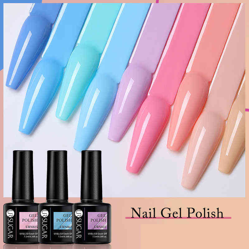 NXY Nail Gel Polish Spring Summer Macaron Color Glitter Manicure Semi Permanent Art Soak Off Uv Led Varnish 0328