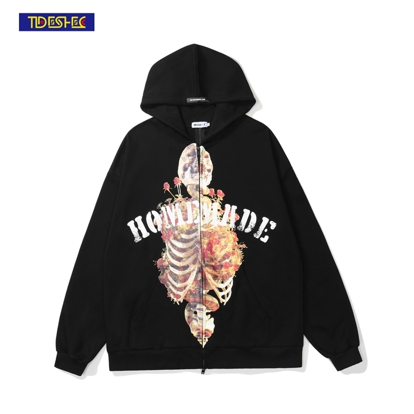 Spring Autumn Hoodie Mens Letter Rose Skull Pullover Front Rear Zipper Hoodie Streetwear Cotton Tops Men Women Hoodies 220816, White
Spring Autumn Hoodie Mens Letter Rose Skull Pullover Front Rear Zipper Hoodie Streetwear Cotton Tops Men Women Hoodies 220816, White