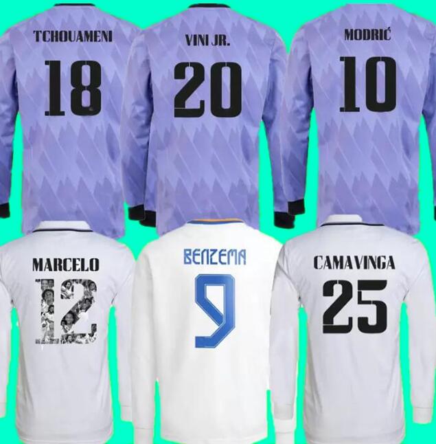 BENZEMA VINI JR LONG SLEEVE soccer jerseys away Tchouameni 22 23 FINAL champions kroos ALABA real madrids football shirt CAMAVINGA ASENSIO MODRIC 2022 2023 uniforms, 21/22 home final
BENZEMA VINI JR LONG SLEEVE soccer jerseys away Tchouameni 22 23 FINAL champions kroos ALABA real madrids football shirt CAMAVINGA ASENSIO MODRIC 2022 2023 uniforms, 21/22 home final