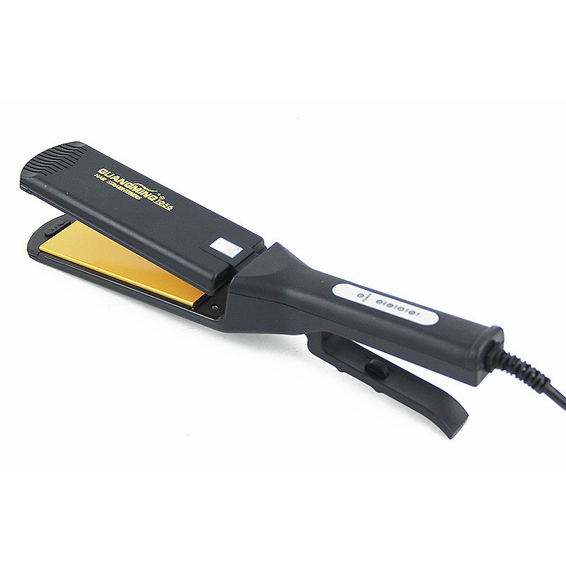 4-in-1 Women Interchangeable Plates Hair Straightener Crimping Iron Crimper Hair Styling Tool deep wave Straightening Iron 220623