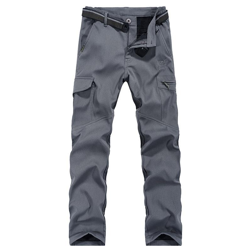 Men's Pants Multi Pocket Cargo Men Work Breathable Quick Dry Army Casual Summer Autumn Loose Military Tactical Trousers Malem