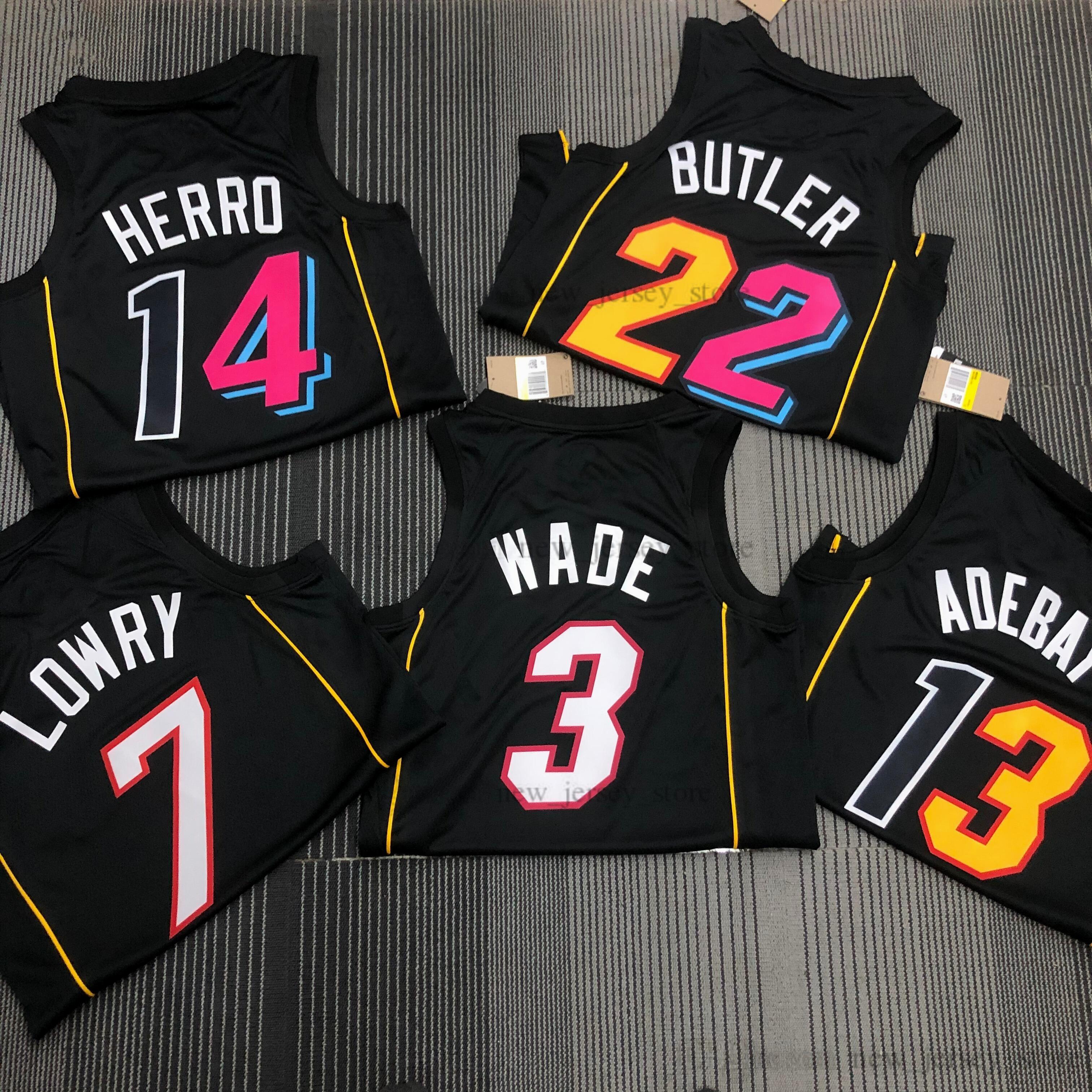 Printed Diamond 75th Anniversary New City Black Basketball 6 James Jerseys 3 Dwyane 22 Jimmy Wade Butler 4 Victor Oladipo 13 Bam Adebayo 14 Tyler Herro Jersey, Printed jersey (stitched 75th patch)
Printed Diamond 75th Anniversary New City Black Basketball 6 James Jerseys 3 Dwyane 22 Jimmy Wade Butler 4 Victor Oladipo 13 Bam Adebayo 14 Tyler Herro Jersey, Printed jersey (stitched 75th patch)