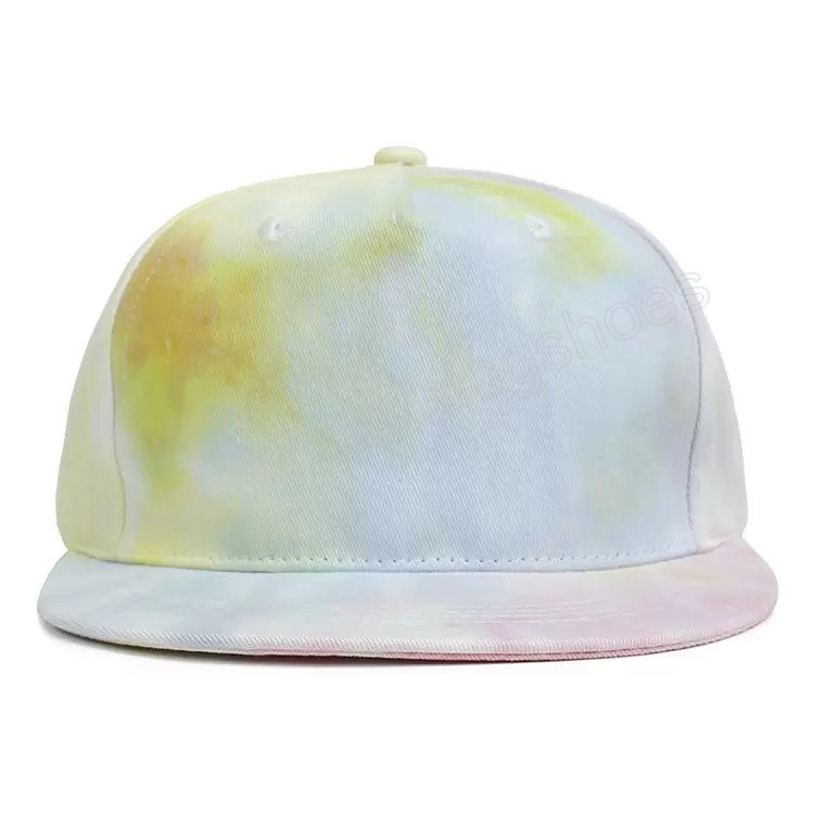 Kids Baseball Caps Baby Summer Adjustable Cap Ins Tie Dye Blank Ball Hats Casual Beach Outdoor Hat Fashion Ponytail Cap