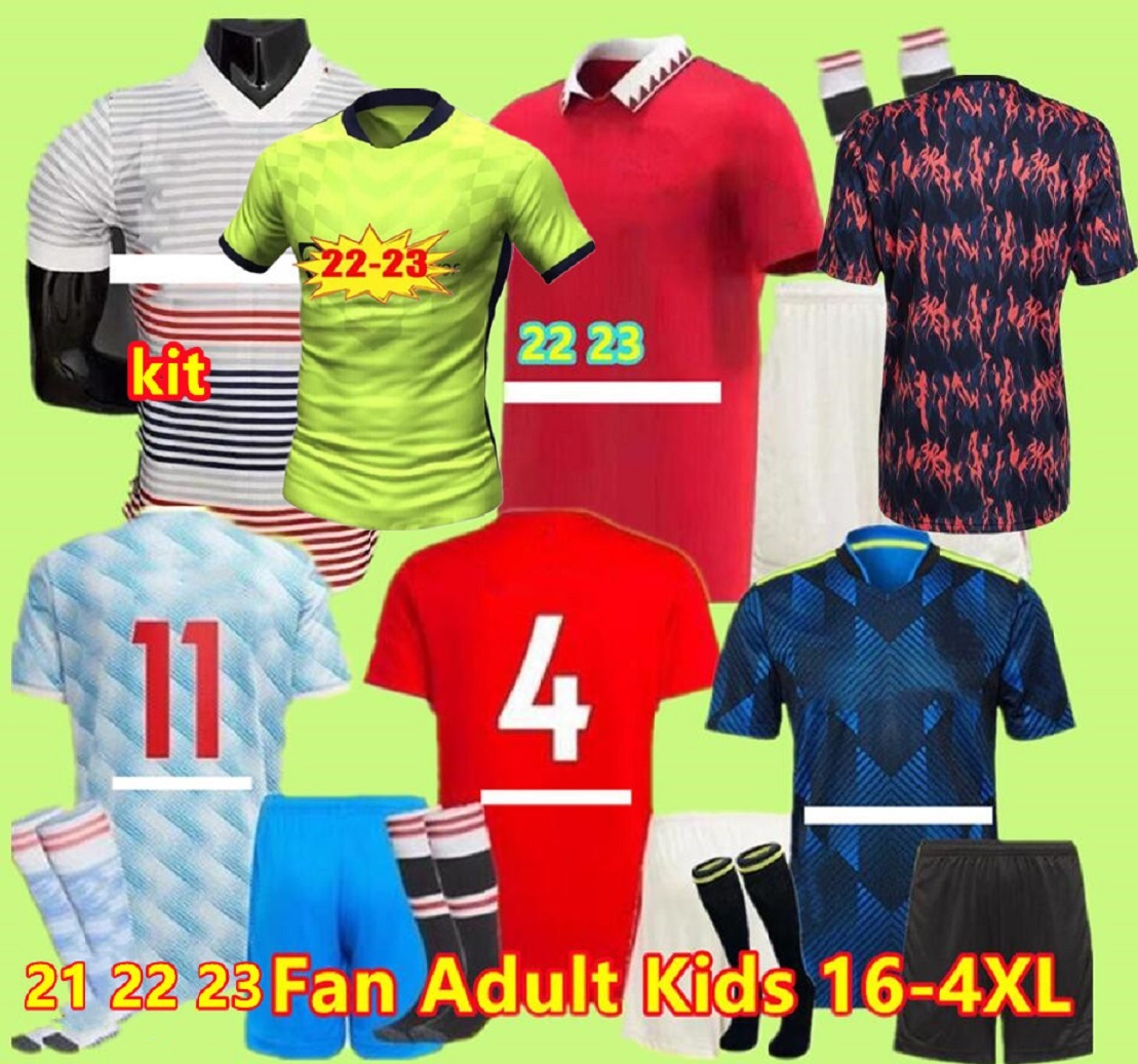 22 23 Sancho Soccer Jerseys United Man Bruno Fernandes Pogba Rashford Chemise football 2021 2022 Lingard Cavani AlDult men Kit Ensembles Uniformes, S-xxl
22 23 Sancho Soccer Jerseys United Man Bruno Fernandes Pogba Rashford Chemise football 2021 2022 Lingard Cavani AlDult men Kit Ensembles Uniformes, S-xxl