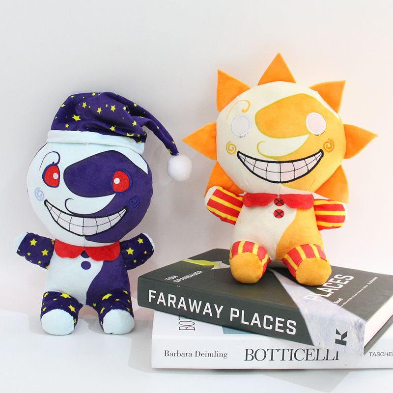 25cm sundrop fnaf final boss sun plush doll game video peripheral doll childrens toys kid christmas gifts, Multicolor
25cm sundrop fnaf final boss sun plush doll game video peripheral doll childrens toys kid christmas gifts, Multicolor